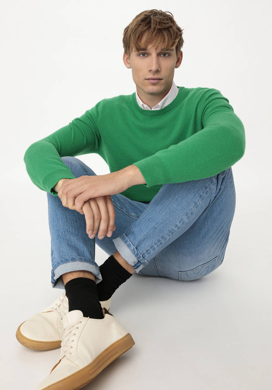 FTC X HESSNATUR Pullover aus reinem Kaschmir