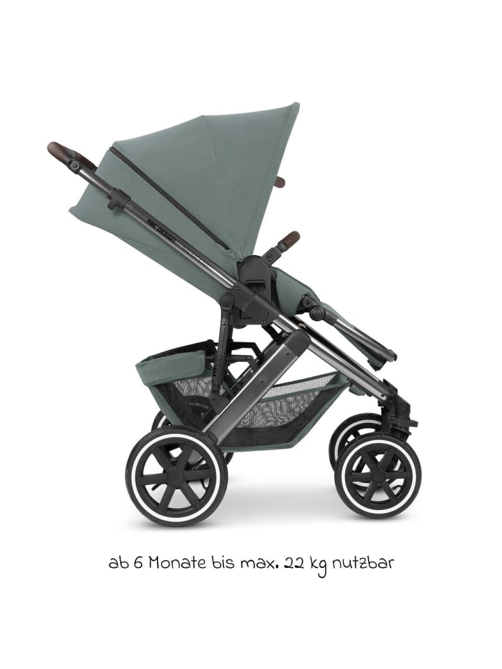 ABC-Design 3in1 Kinderwagen-Set Salsa 4 Air - inkl. in gruen günstig kaufen onesize