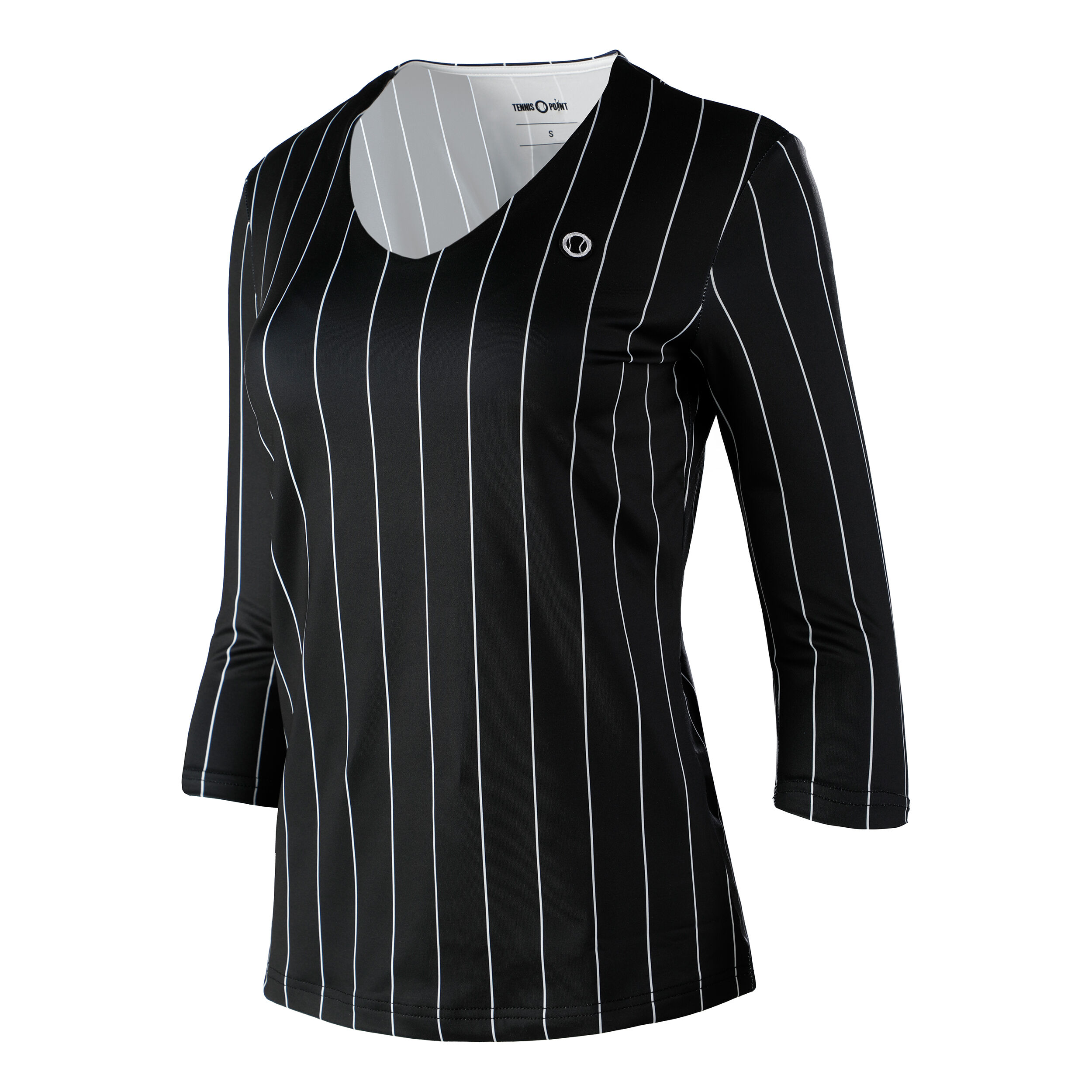 Stripes Longsleeve Special Edition Damen - Schwarz, Weiß