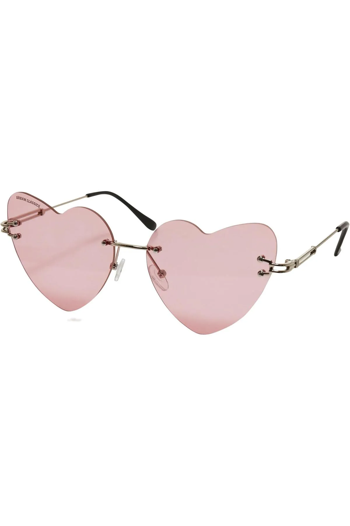 Urban Classics  Unisex-Sonnenbrille Herz mit Kette