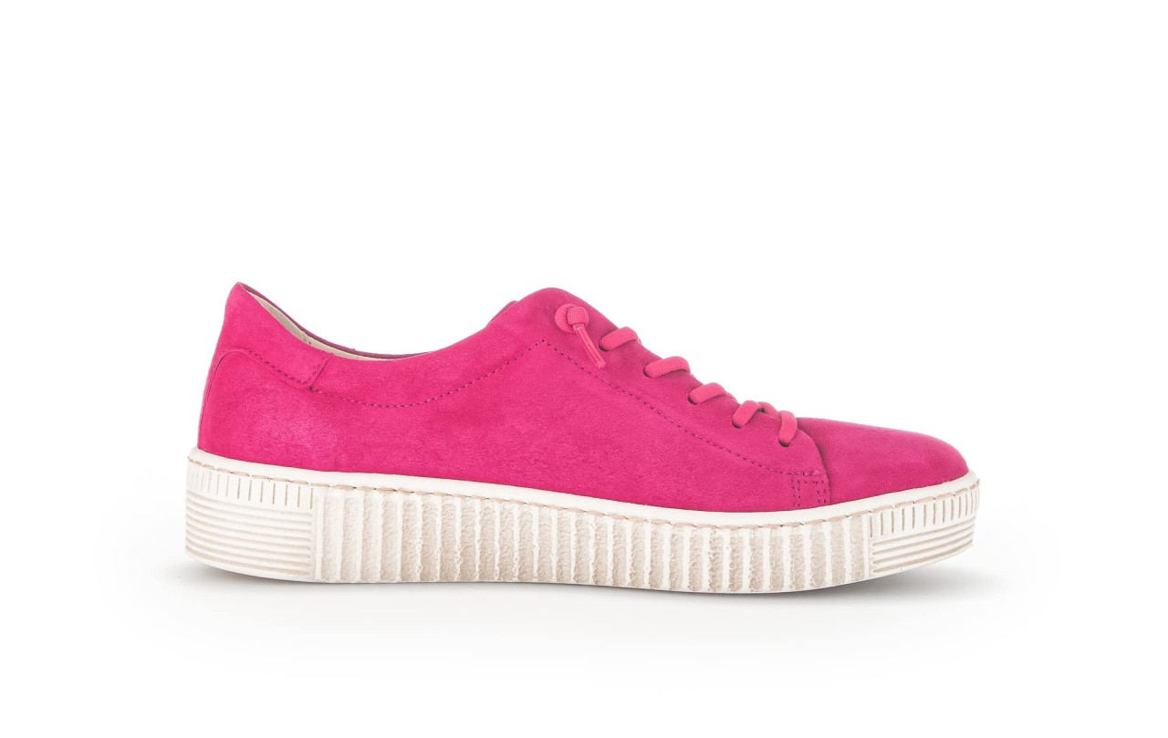 GABOR Freizeit Schnürer lila/pink Gabor Fashion Sneaker low 43.331.10 pink