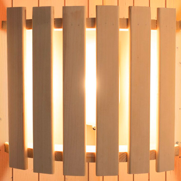 Sauna-Set Vera mit Ofen, naturbelassen, 4,5 kW