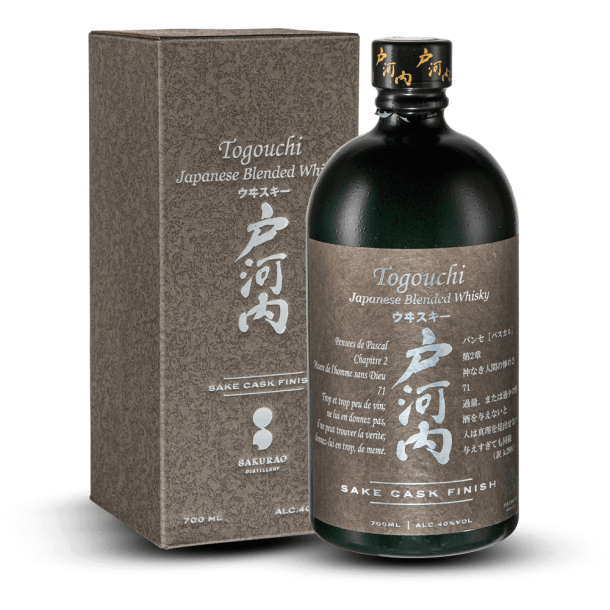Togouchi Saké Cask 40% + étui