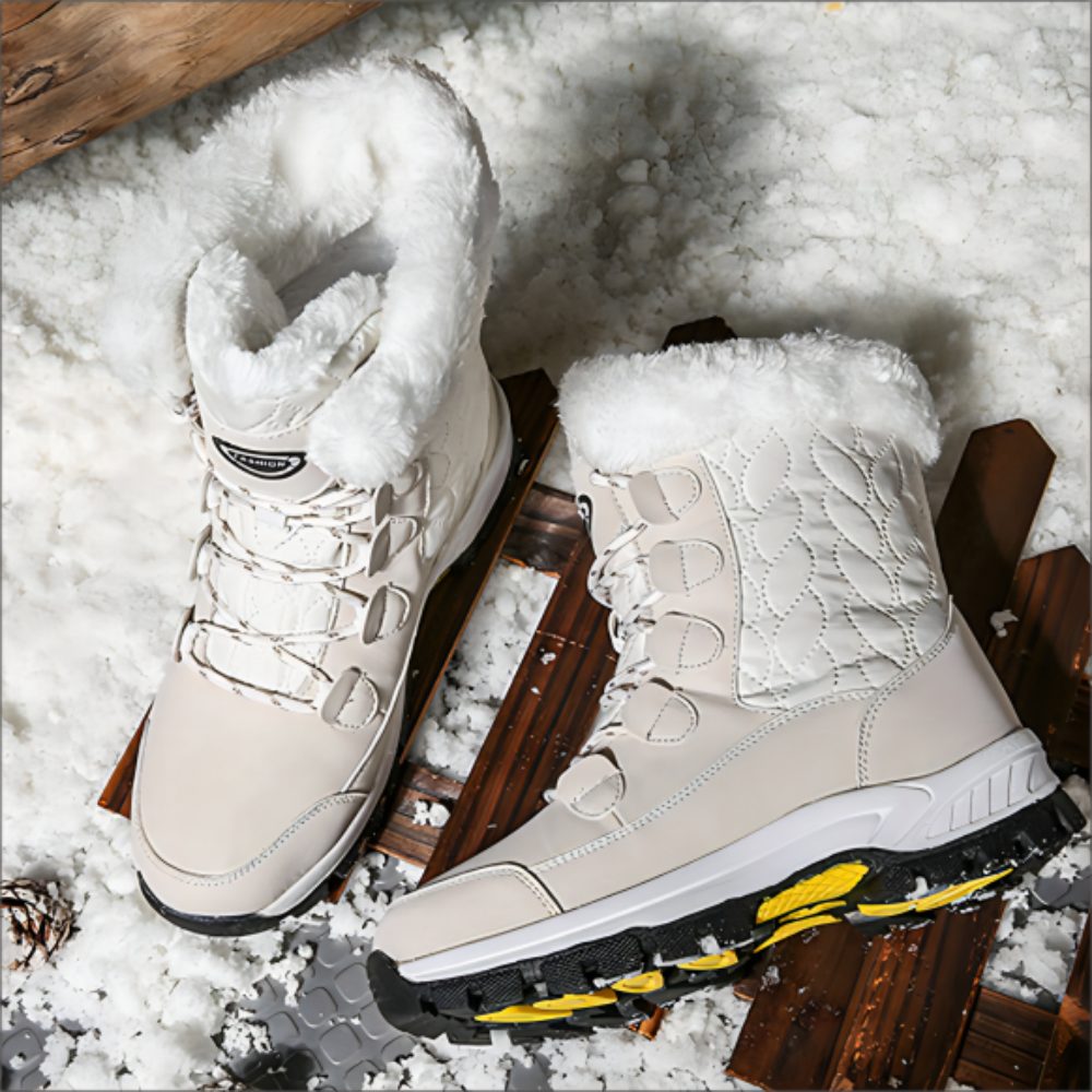 HUSKSWARE Schneeschuhe (Outdoor-Schneestiefel, Warme Wanderschuhe, High-Top-Schuhe), Warm und rutschfest, Stilvoll und schön