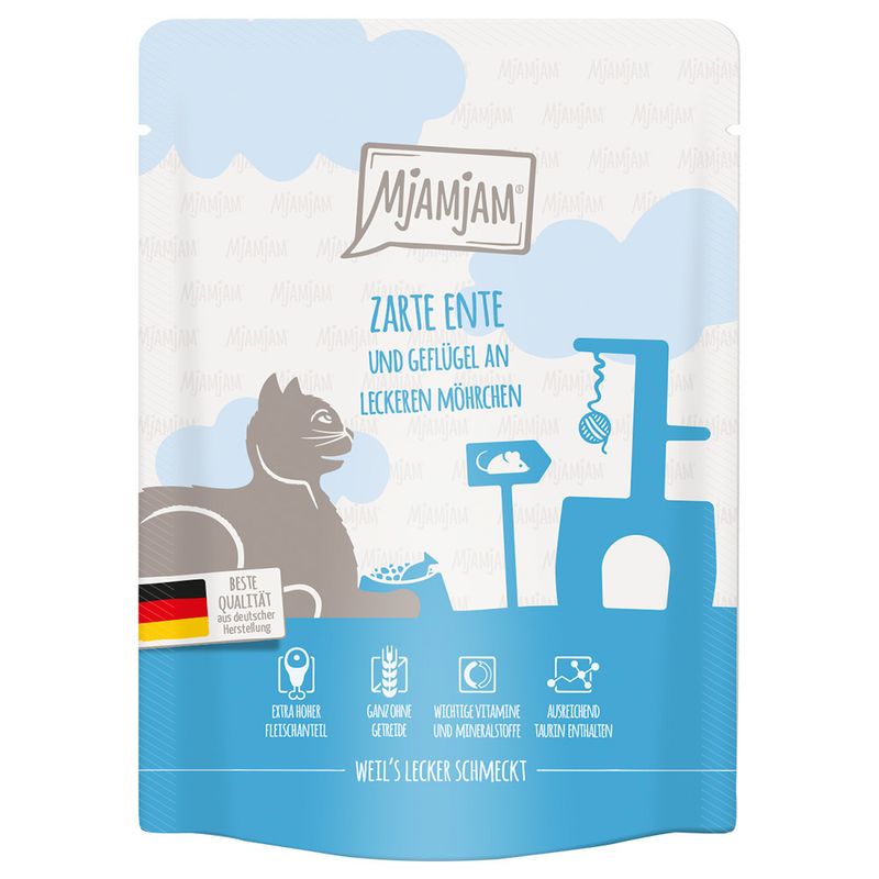 Sparpaket MjAMjAM Quetschie 24 x 300 g zu TOP-Preisen | bitiba %