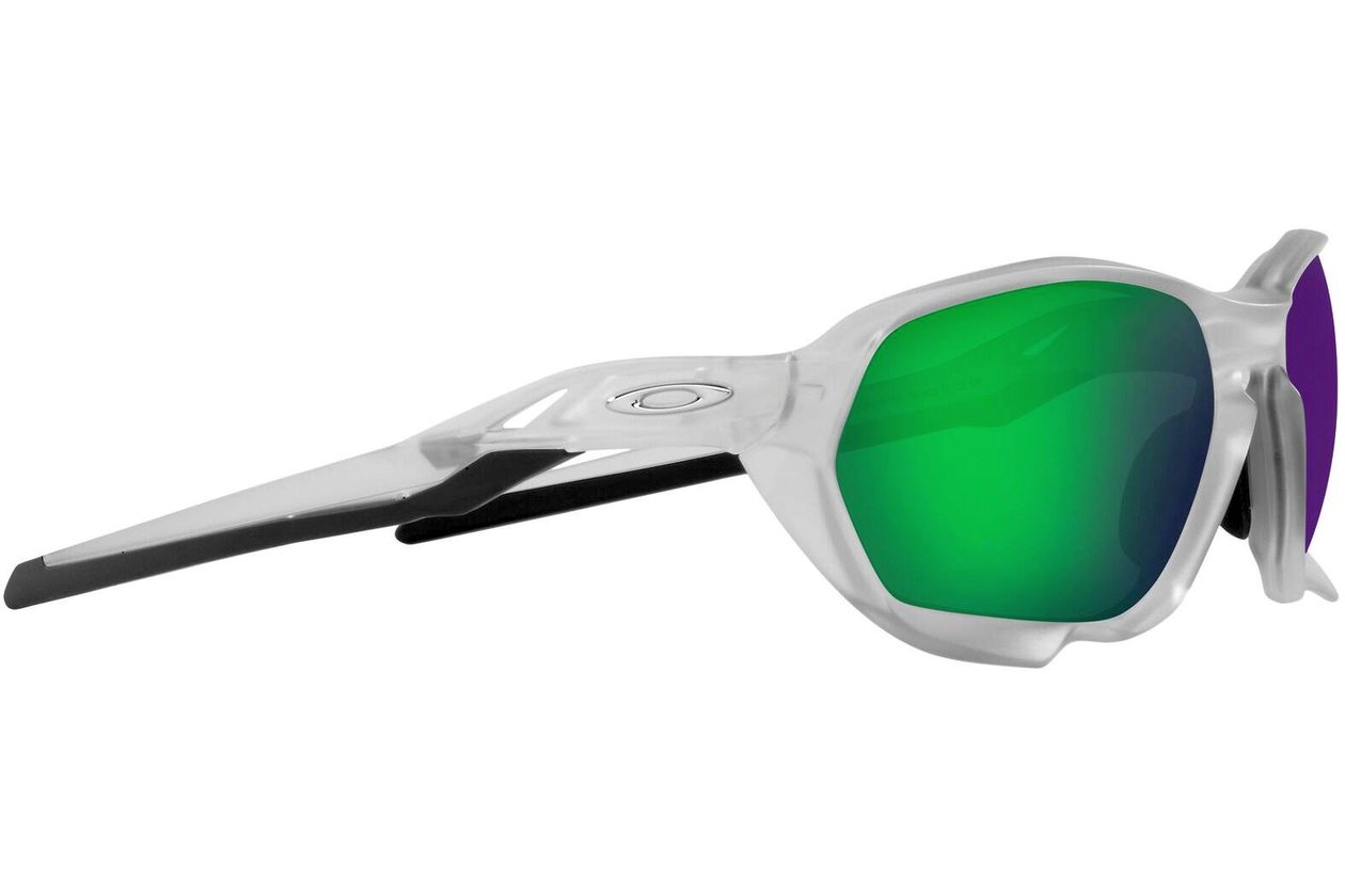 Oakley Plazma Matte Clear/Prizm Road Jade