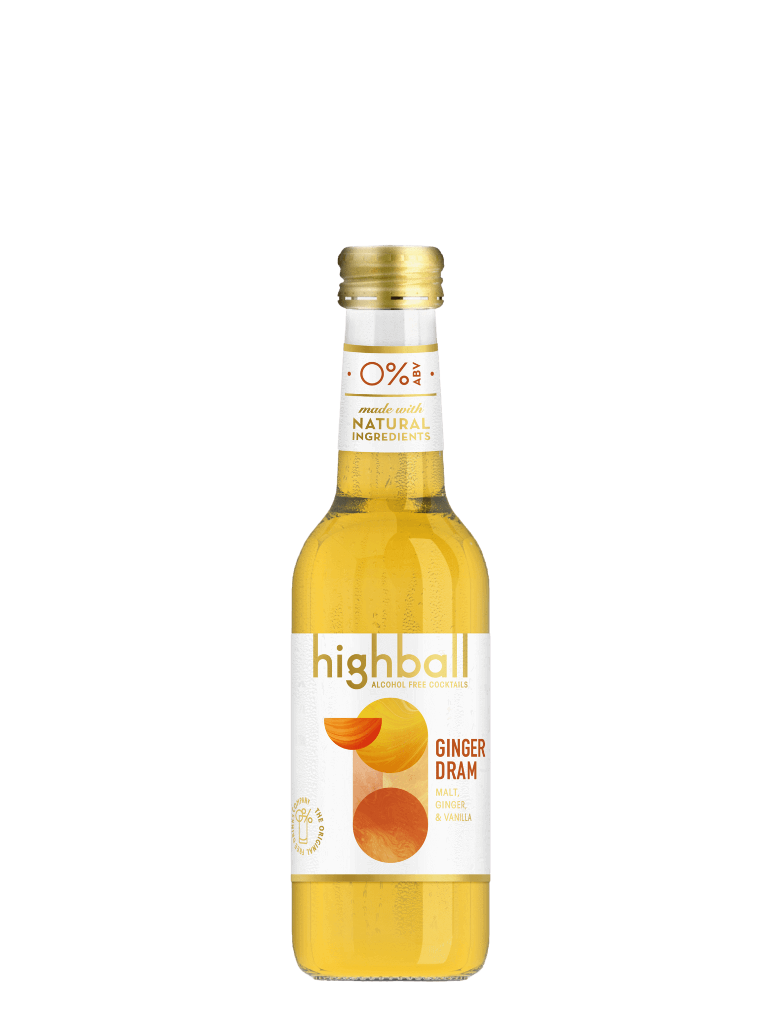 Highball : Ginger Dram - Gueule de joie 0° |  25 cl