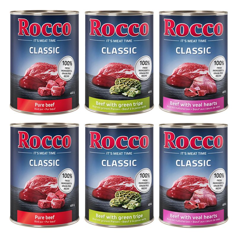 Probierpaket Rocco Classic 6 x 400 g