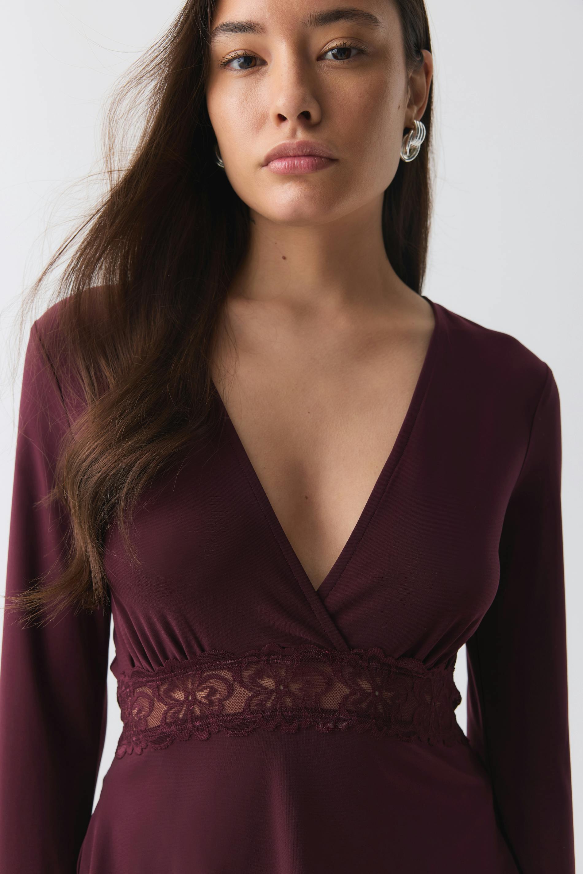 Lace detail top