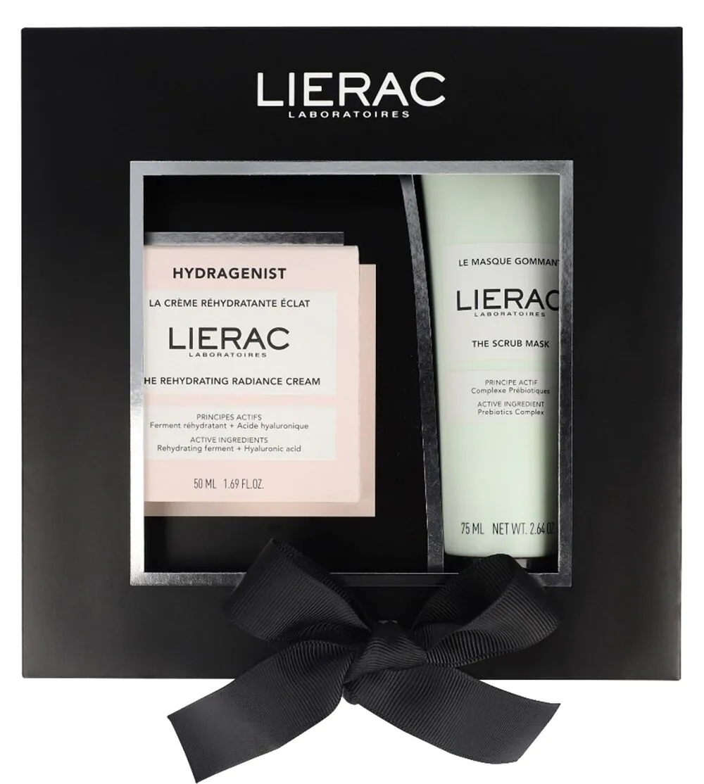 Lierac Hydragenist Dermokozmetički set krema-gel + piling maska