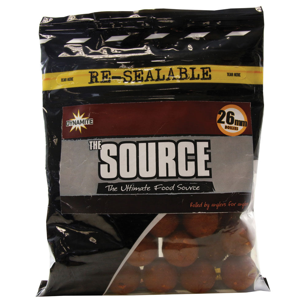 Bouillette carpe dynamite baits the source boilie 26mm 350gr