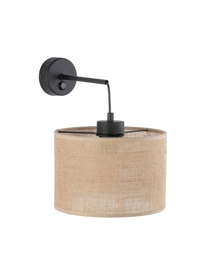 Licht-Erlebnisse Wandlampe in Schwarz Braun günstig kaufen onesize