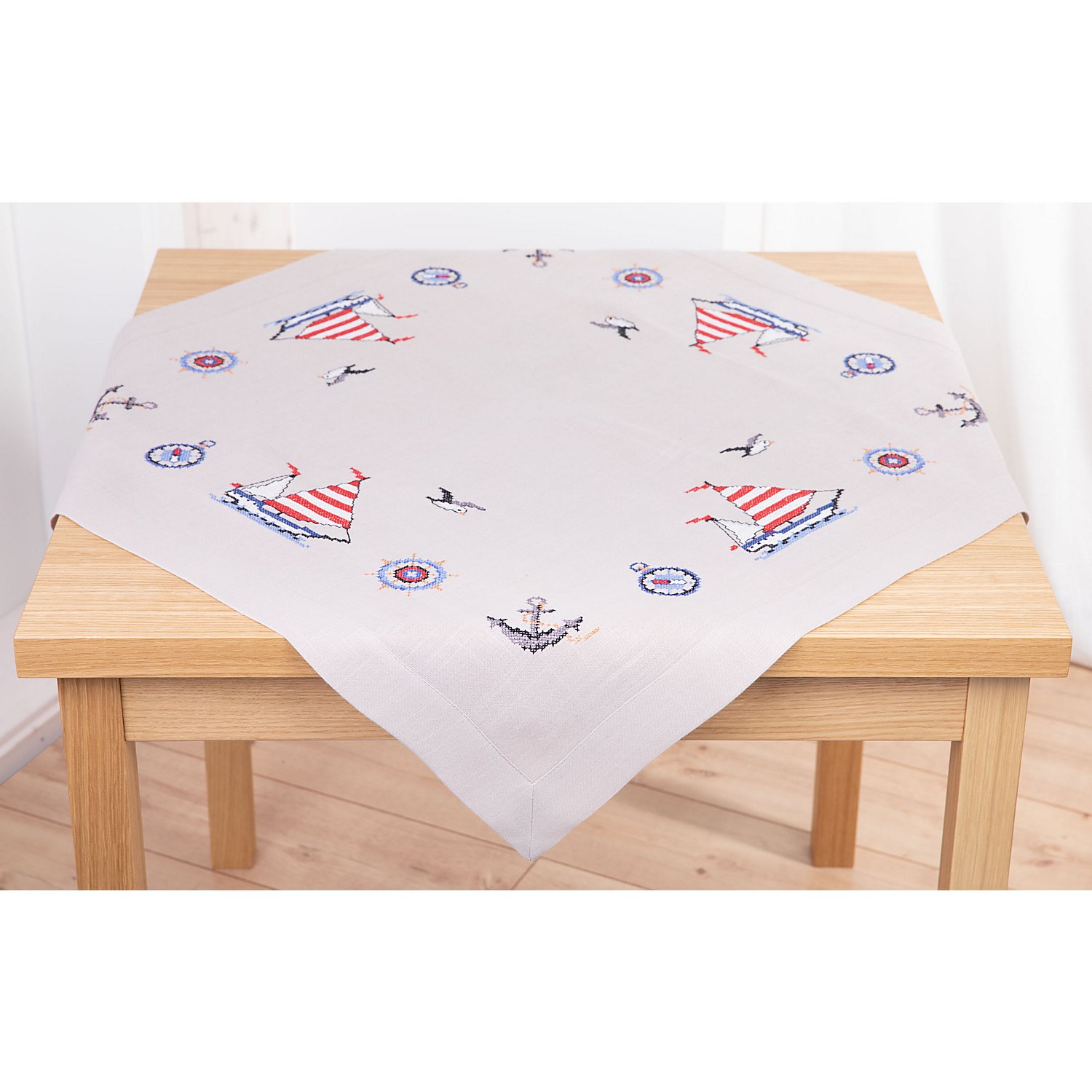 Stickmitteldecke 