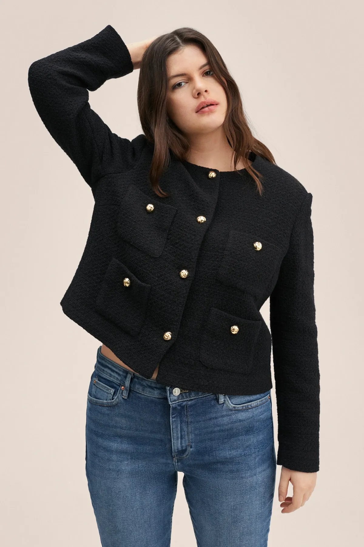MANGO  Jeans - Blau - Skinny