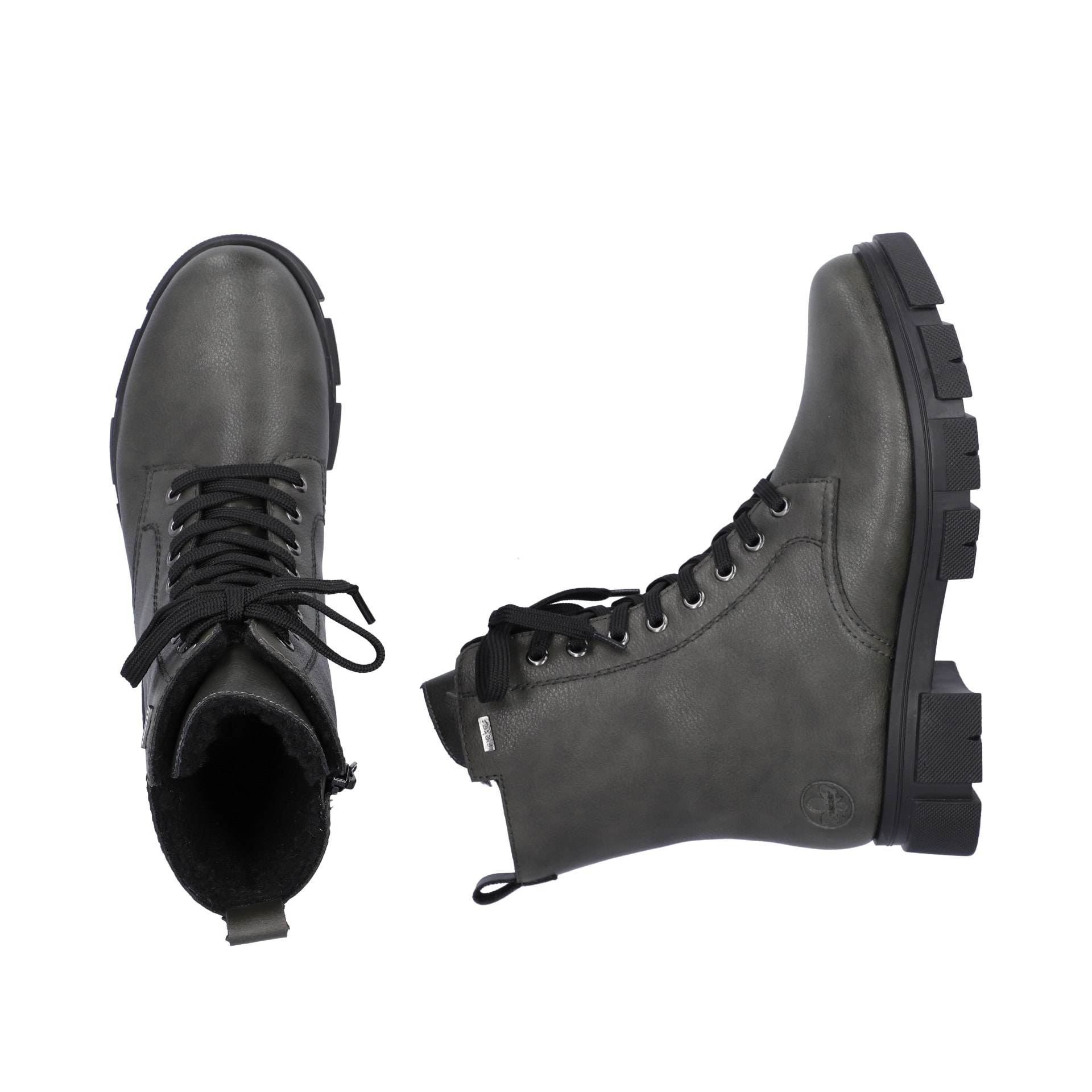 Rieker Damen Biker Boots granitgrau