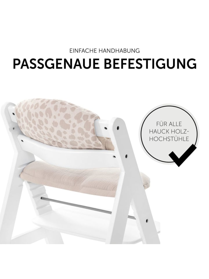 Hauck Sitzkissen / Hochstuhlauflage für Alpha Hochstuhl - in beige,braun günstig kaufen onesize