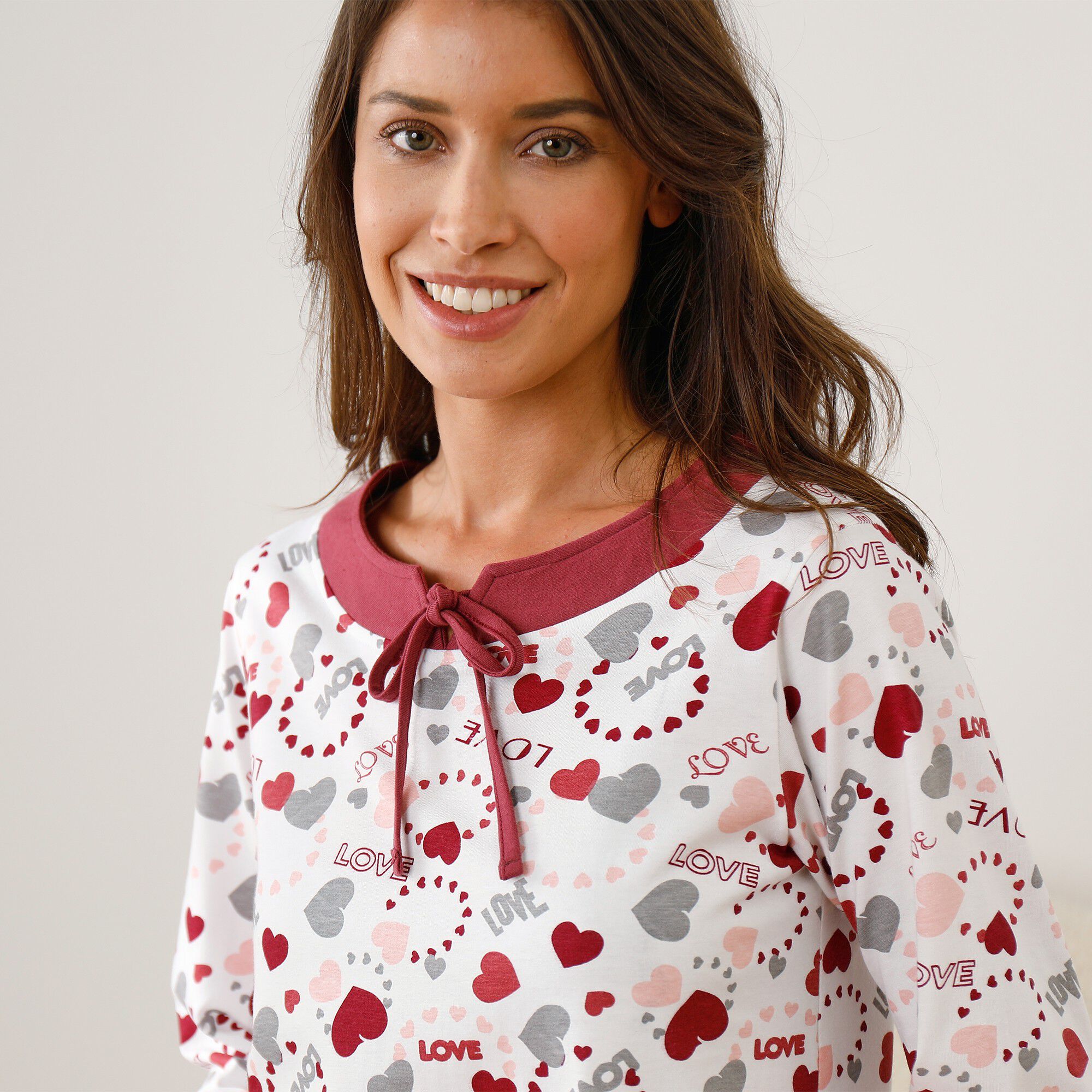 Pyjama femme imprimé 