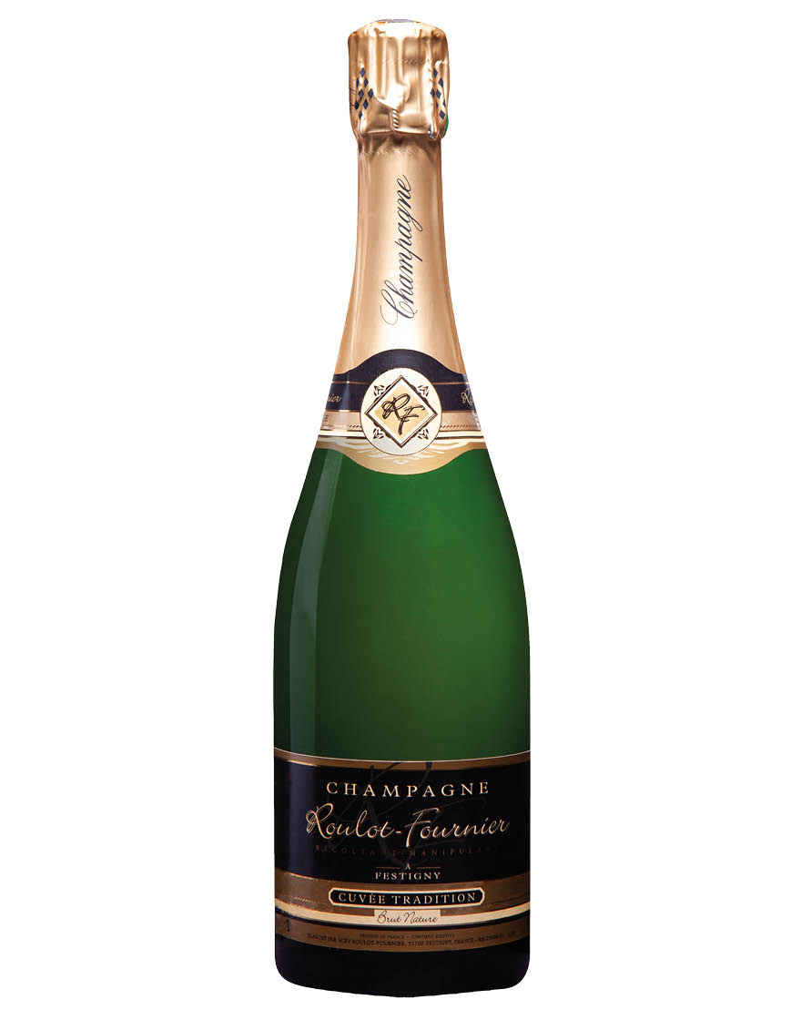 Champagne AOC Brut Nature Cuvée Tradition Roulot Fournier 0,75 ℓ