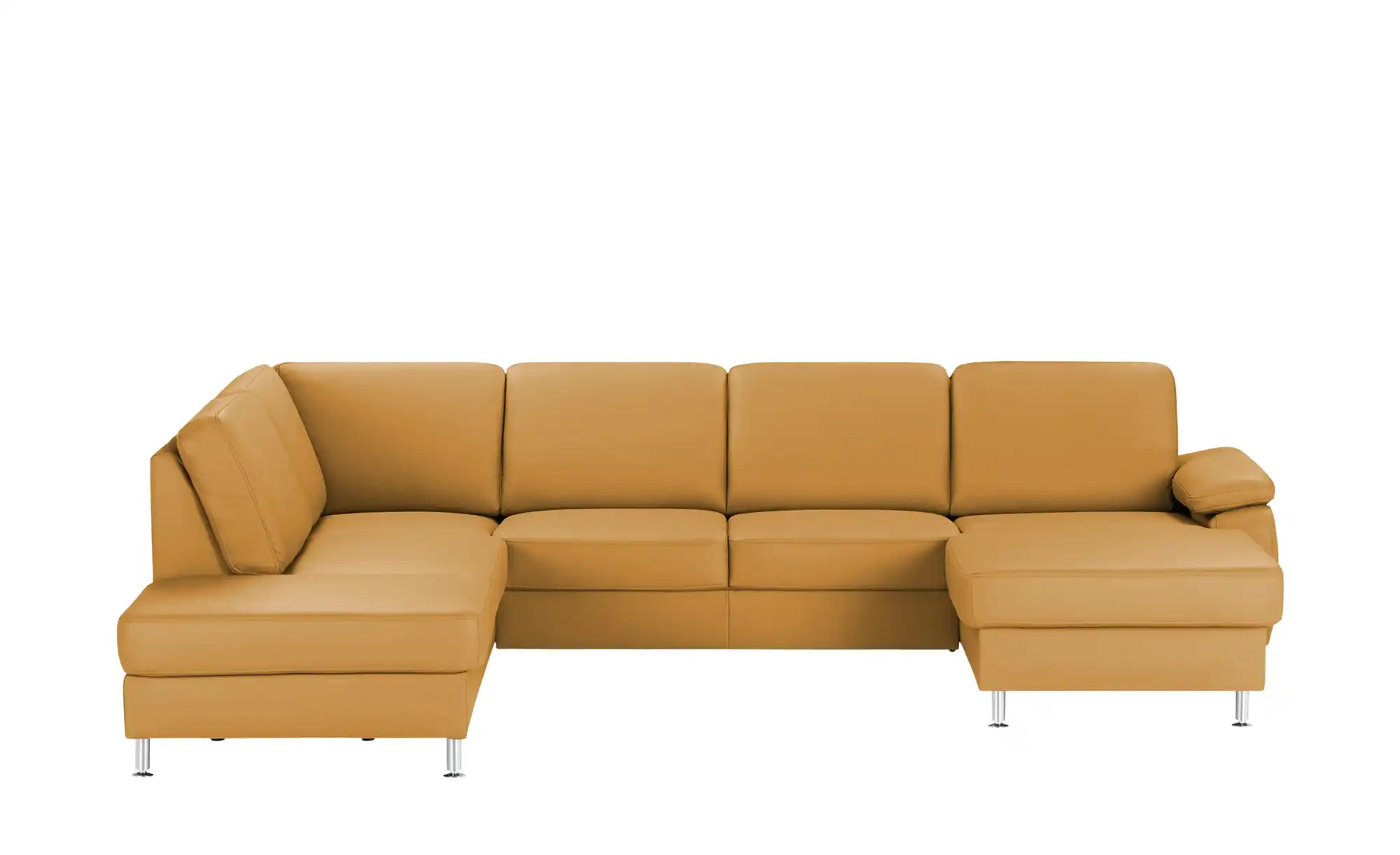 Kollektion Kraft Wohnlandschaft mit Sitz- und Rückenbezug aus Leder Kathi