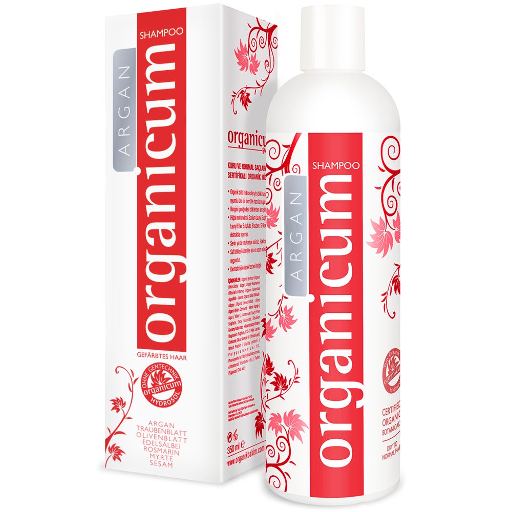 organicum Shampoo für trockenes, strapaziertes, gefärbtes Haar 350 ml