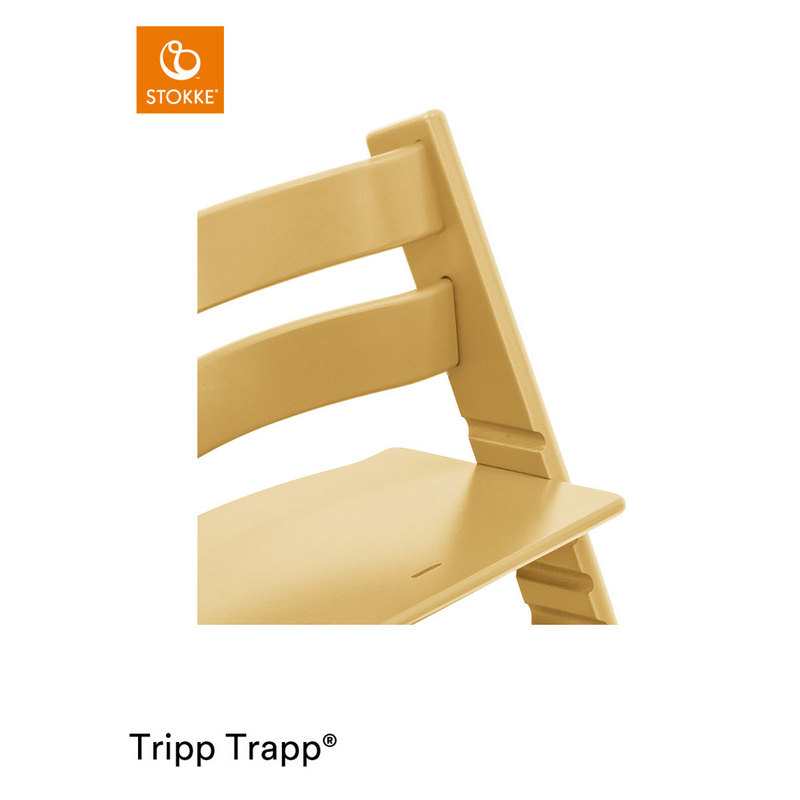 Chaise haute Tripp Trapp moutarde Stokke