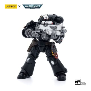 Warhammer 40k Actionfigur 1/18 Iron Hands Assault Intercessors Sergeant Bantus 12 cm
