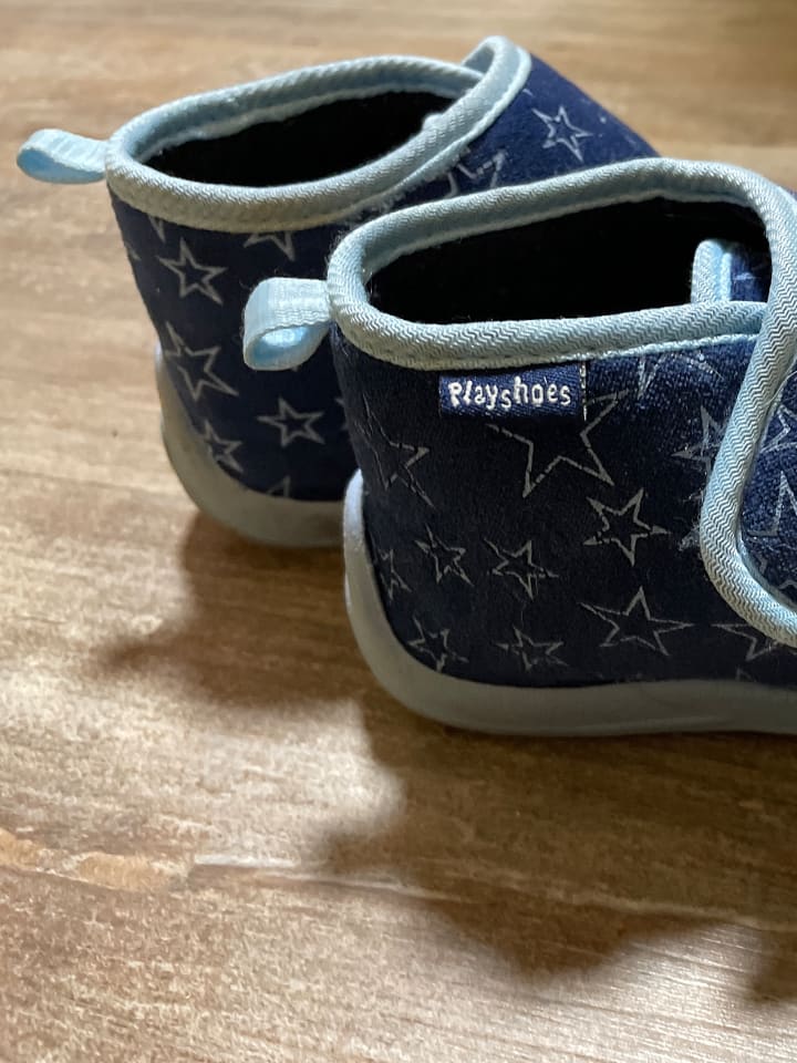 Playshoes Hausschuhe in Blau günstig kaufen 26/27