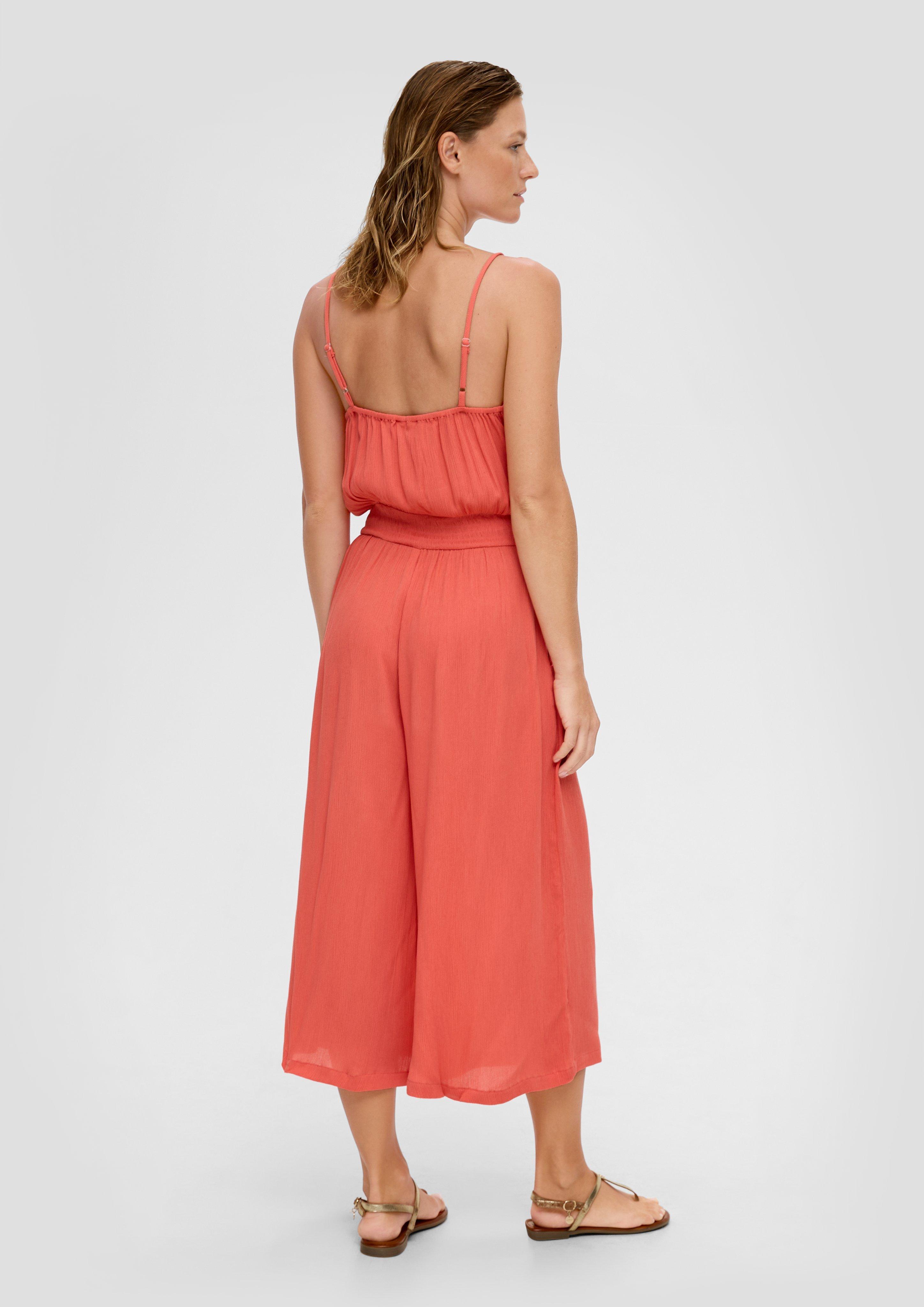 Wide Leg Strand-Jumpsuit aus reiner Viskose  6009047-4502