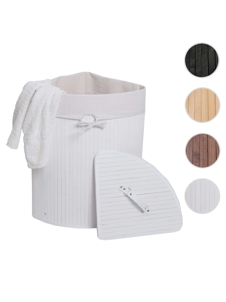 MCW Eckwäschekorb C21, Weiß günstig kaufen onesize