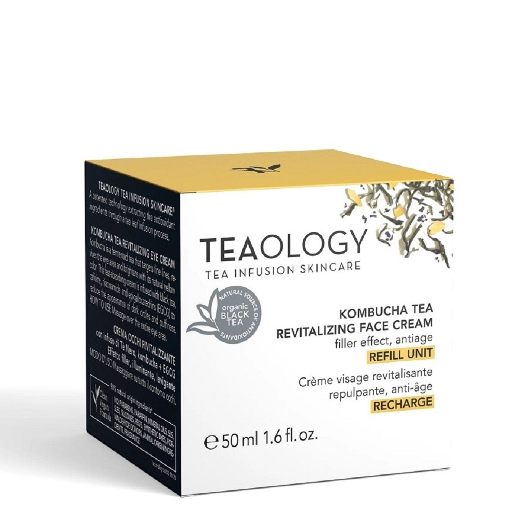 Revitalizačný krém na tvár Teaology s kombuchovým čajom