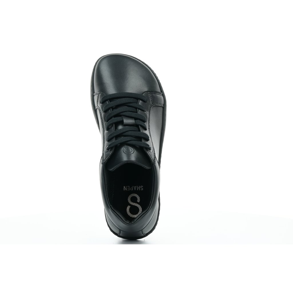 Shapen Feelin Uni Black Vegan Barfuß-Halbschuhe