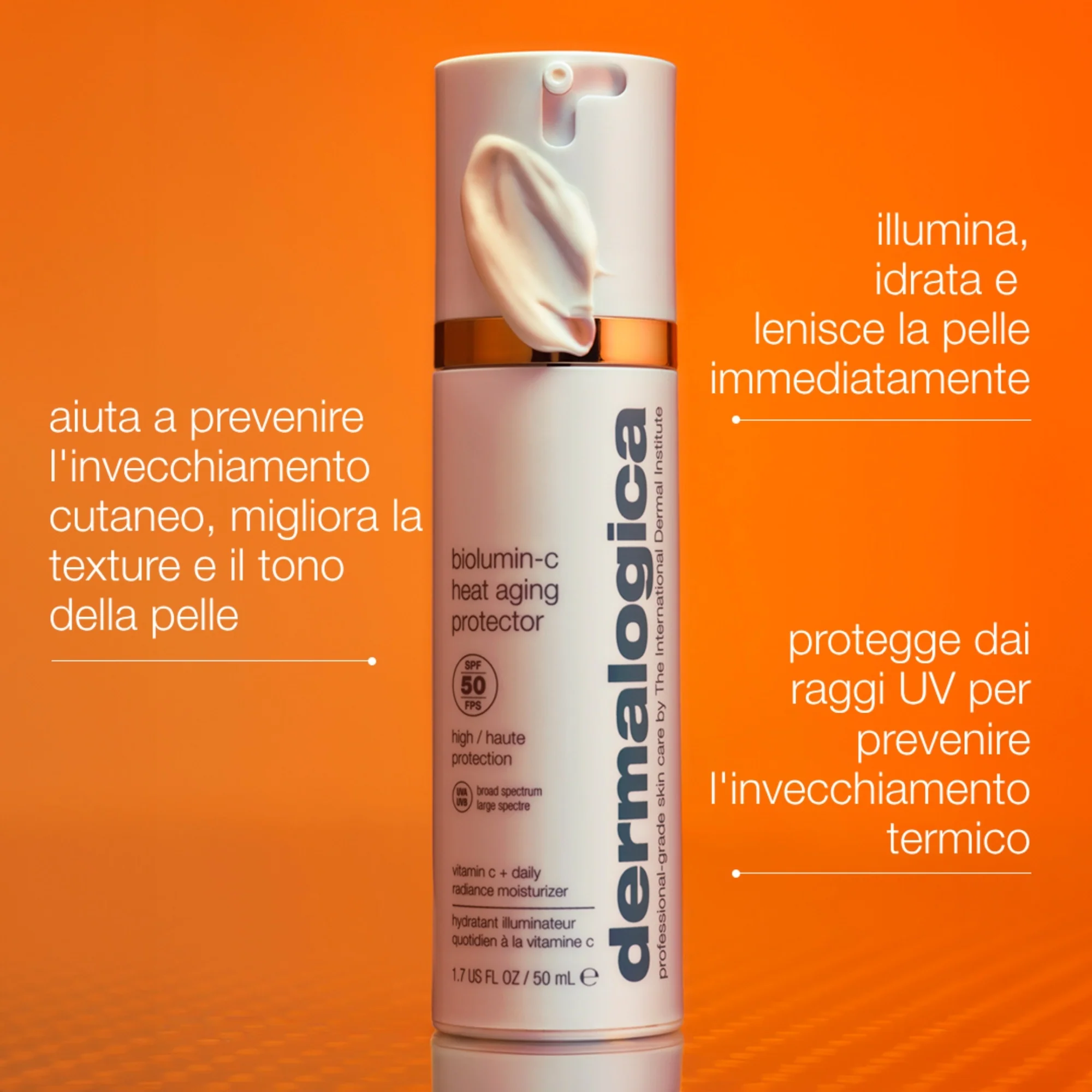 BioLumin-C Biolumin-c Heat Aging SPF50 - Hidratantna dnevna krema, Posvjetljujuća dnevna krema, Dnevna krema protiv bora