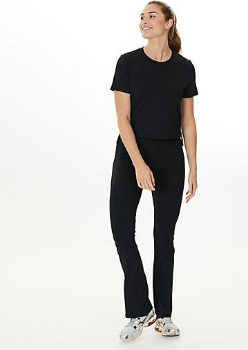 Endurance T-Shirt Irislie im sportlichen Cropped-Look