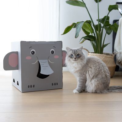 Kerbl Pet Katzenkratzhaus Elefant
