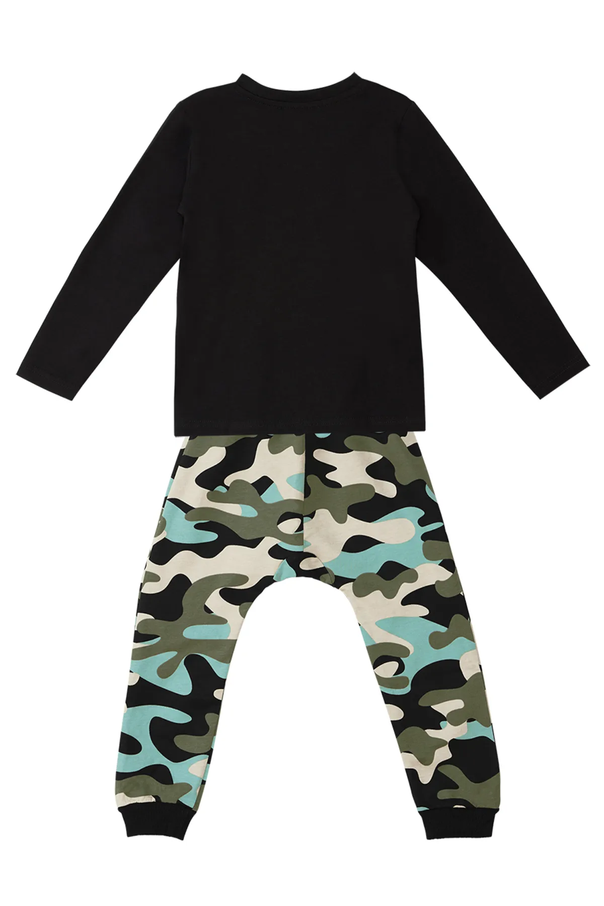 MSHB&G  Camouflage Tiger Boy T-Shirt-Hosen-Set