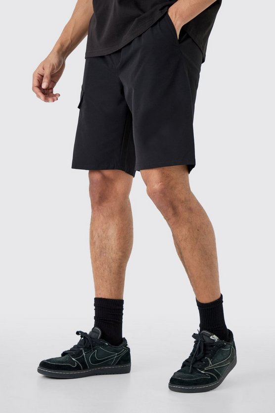 Elastische Stretch-Shorts