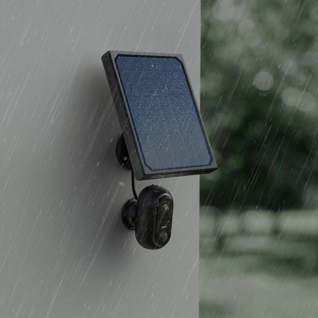 Hama WLAN Kamera Outdoor (App, Solar, Nachtsicht, Bewegungsmelder, Live) Smart Home Kamera (Außenbereich, Innenbereich)