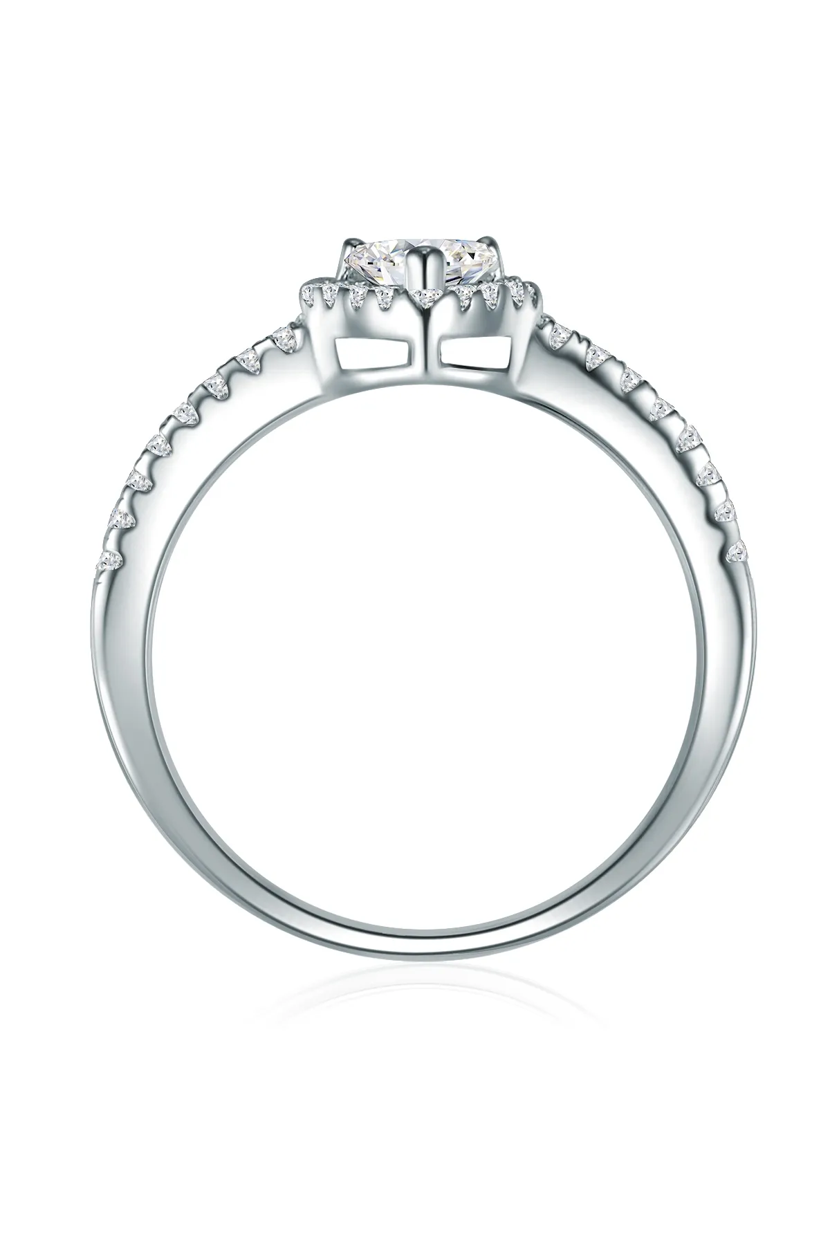 Trilani  Ring - Silberfarben - Zirkon
