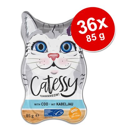 Sparpaket Catessy Schälchen 36 x 85 g