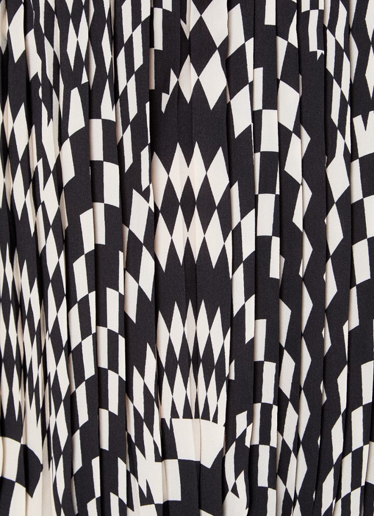 French Connection  Fern Arie tuniek met grafische print en trompetmouw