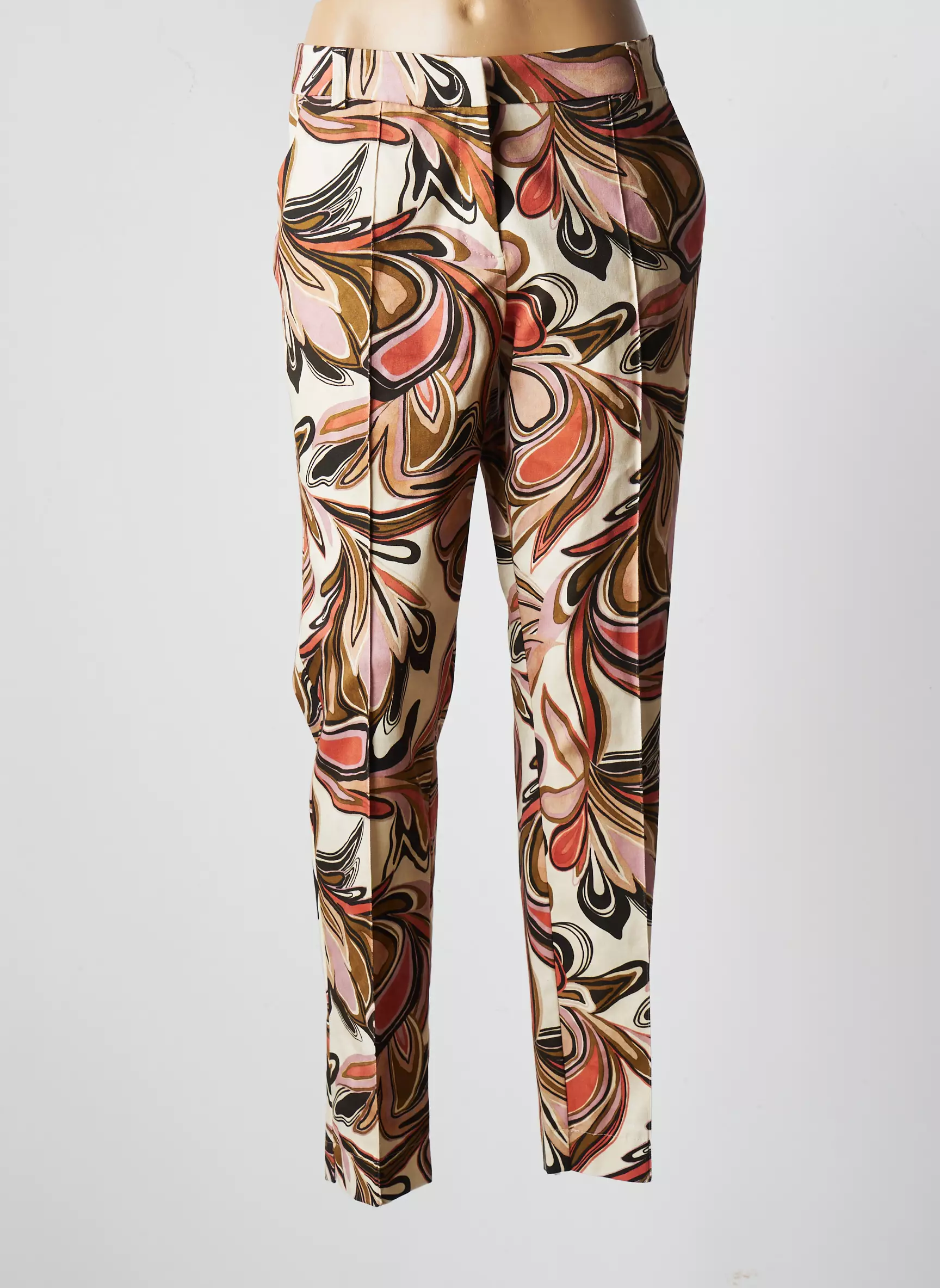 Summum Pantalons Chino Femme couleur beige