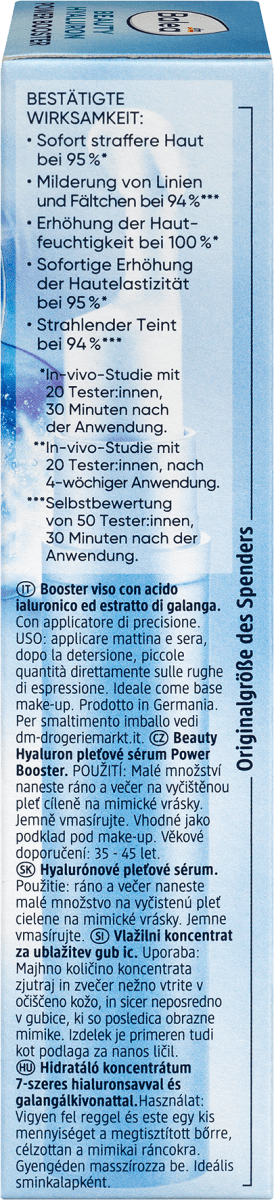 Serum Beauty Hyaluron Power Booster, 10 ml
