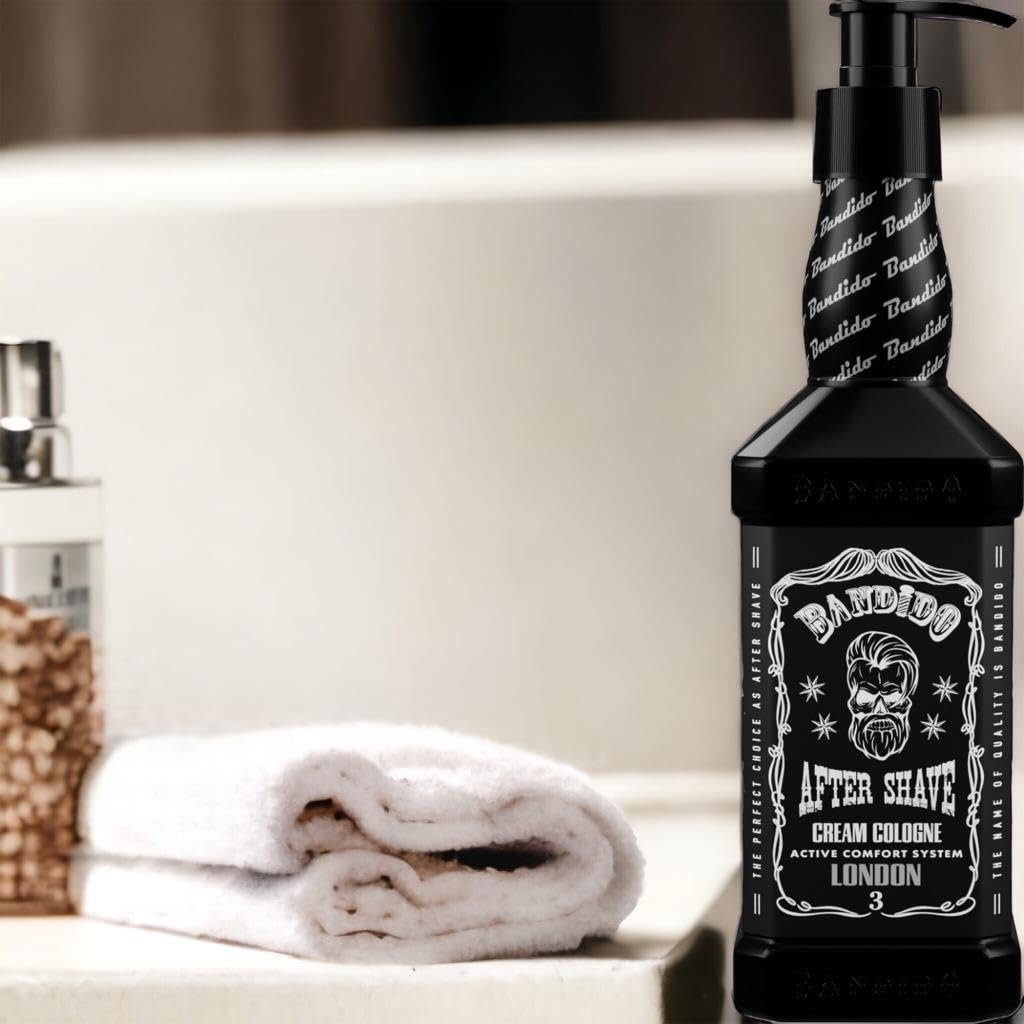 Bandido Cosmetics After-Shave Balsam Bandido After Shave Cream Cologne Balsam 350ml (Verschiedene Sorten), 1 x 350ml