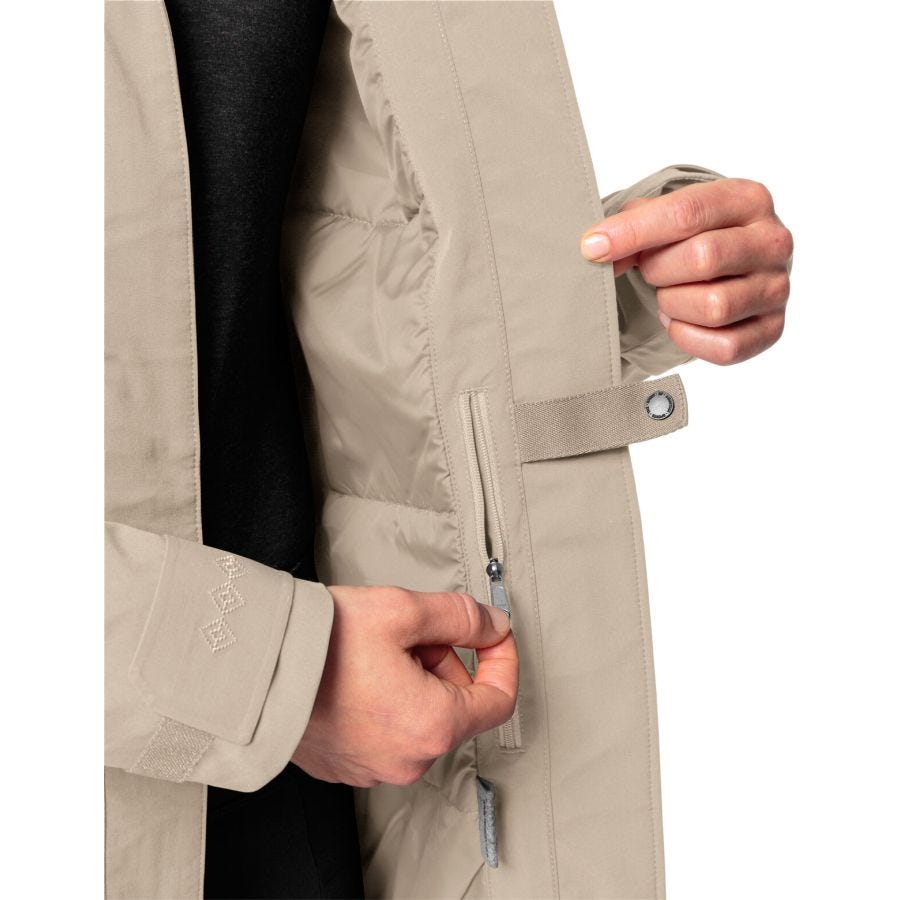 Skomer II Wool Parka Damen