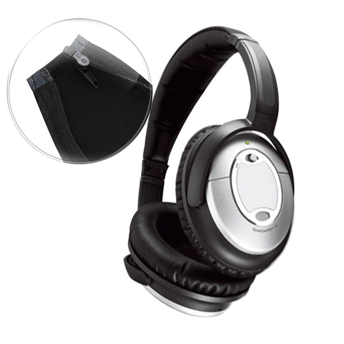 kwmobile Bügelpolster Kopfbügelpolster für Bose Quiet Comfort 2/QC35/QC3 etc., Ersatz Neopren Bügelpolster für Headphones