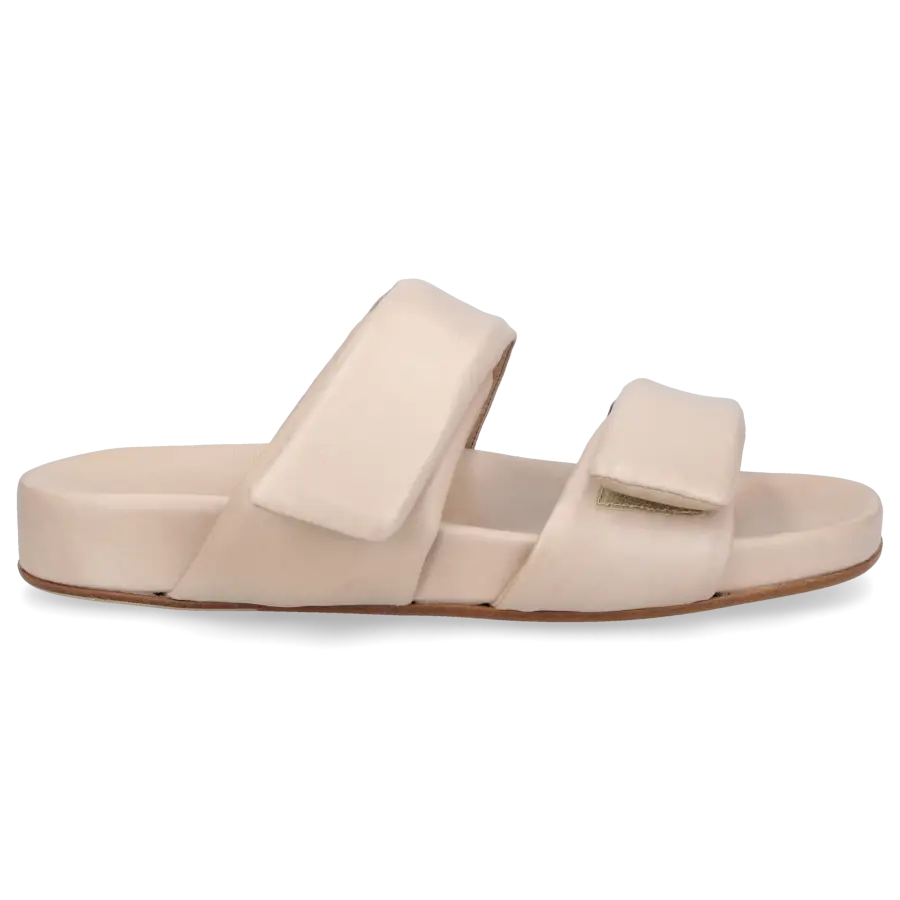 Pomme D`OR - Pantoletten 0712A Nappaleder - beige