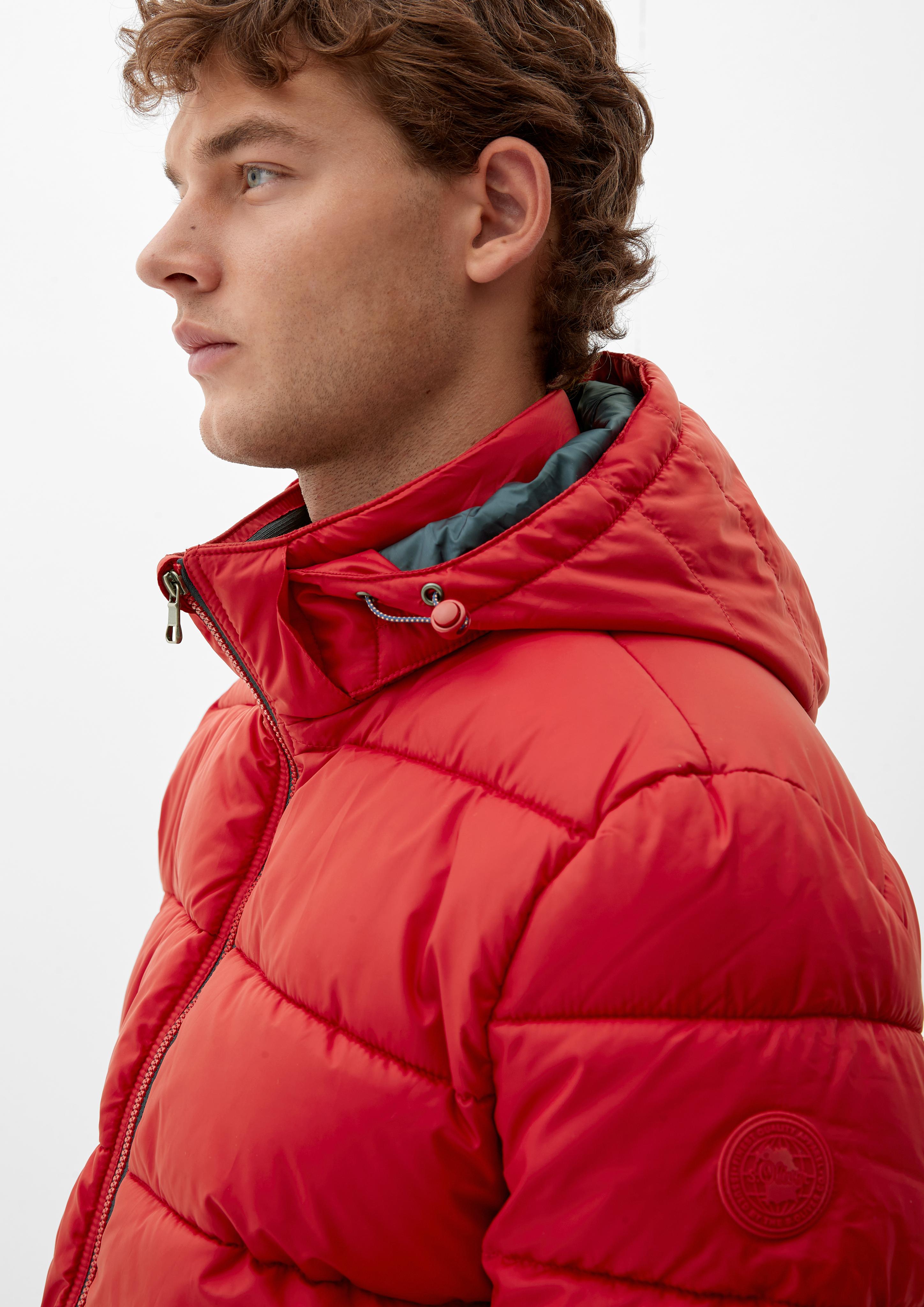 Kapuzenjacke mit Steppung  2123184-3630