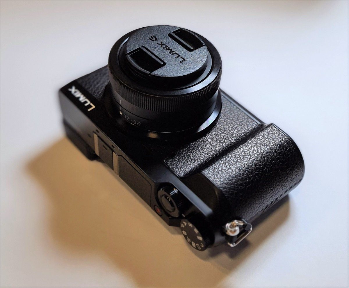 Panasonic Lumix GX80+3,5-5,6/12-32 mm schwarz G Kit Systemkamera