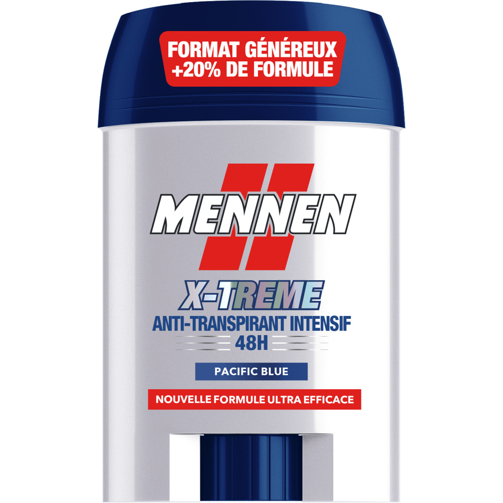 mennen X-TREME Anti transpirant homme 48H stick large sans alcool