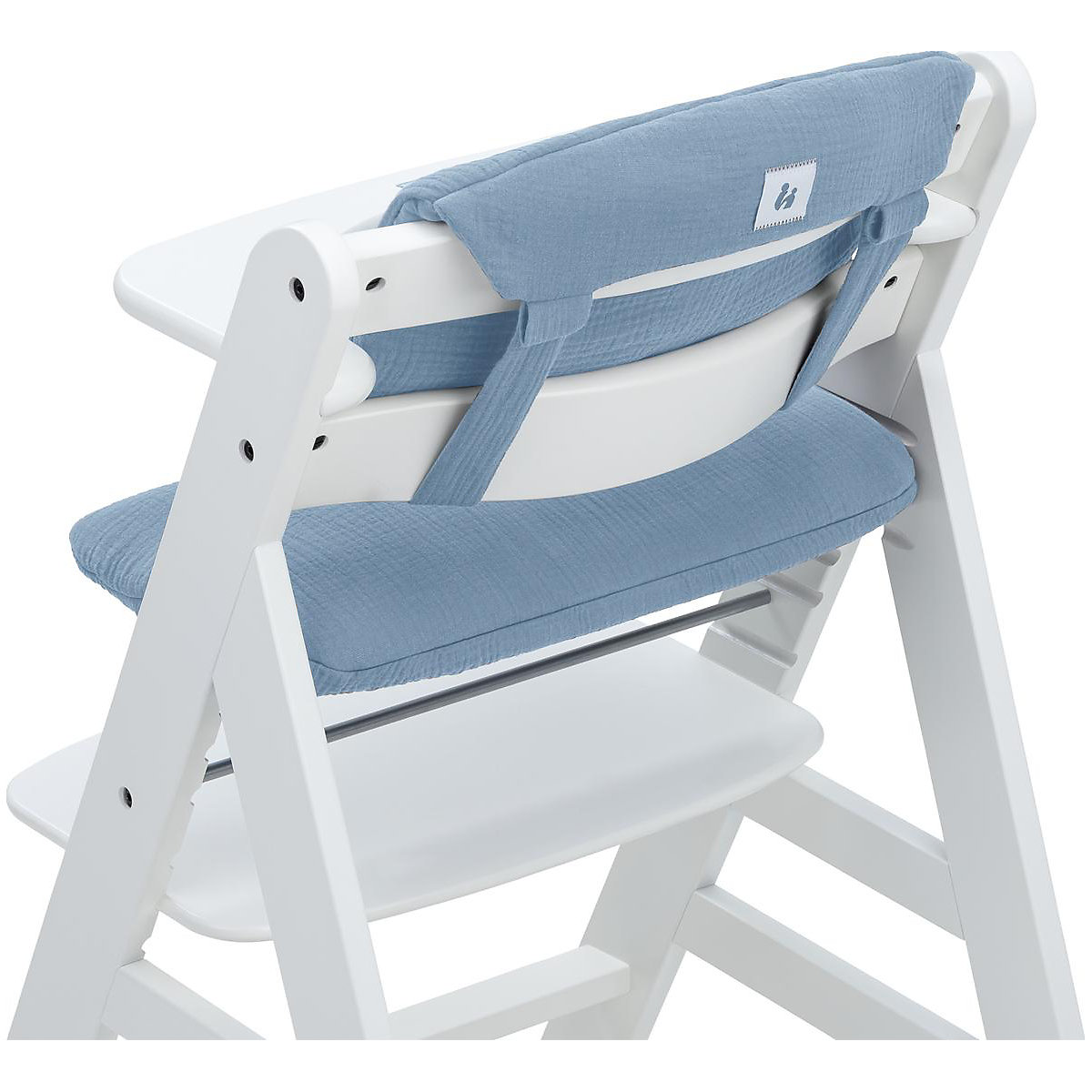 Hochstuhlauflage, Dusty Blue